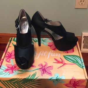 8.5, 6” heel by Charlotte Russe